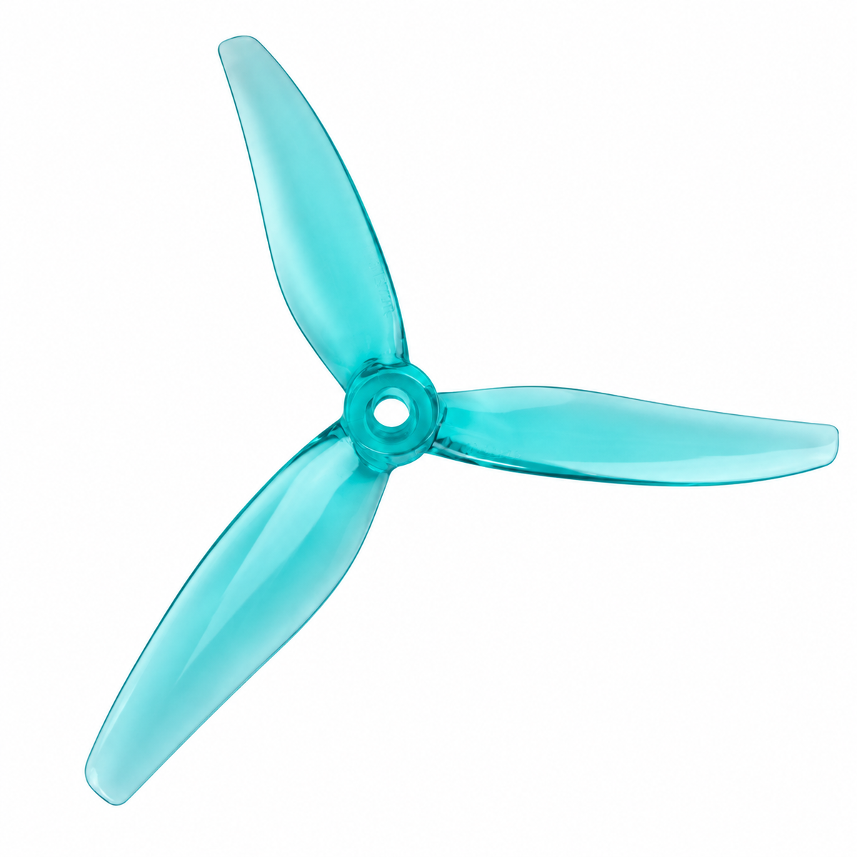 Gemfan 51377 Hurricane PC 3 Blade HD Propellers – Transparent Cyan