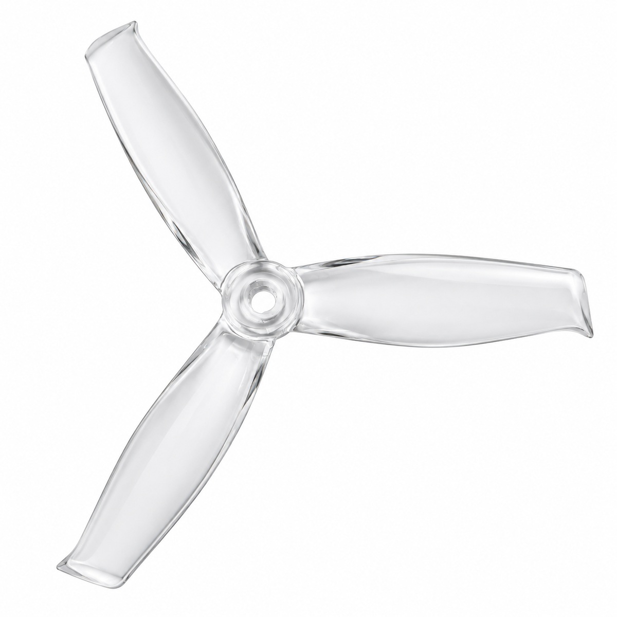 Gemfan 5055S Hulkie PC 3-Blade Freestyle Propeller for 5 Inch FPV Drone (2CW + 2CCW) - Clear