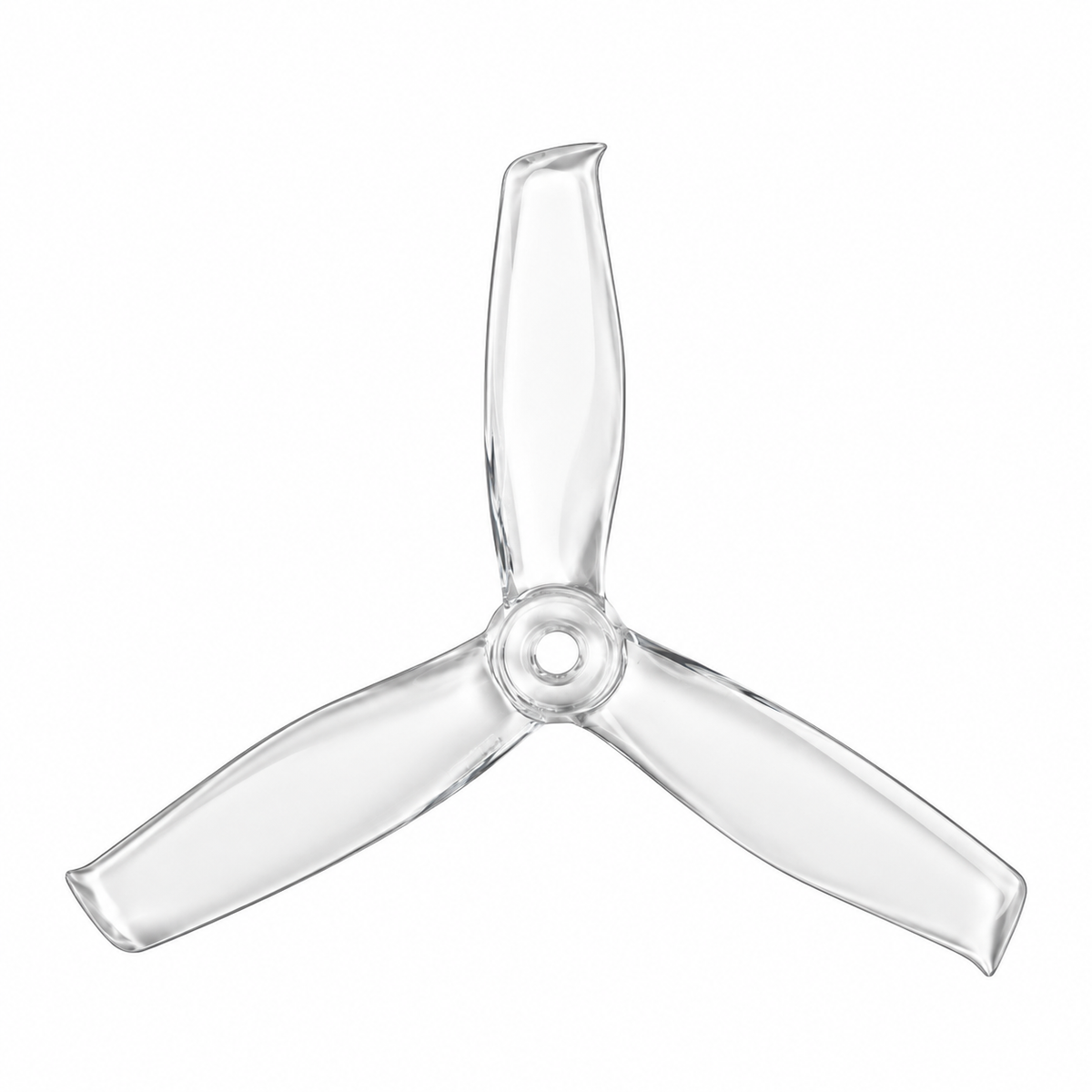 Gemfan 5055S Hulkie PC 3-Blade Freestyle Propeller for 5 Inch FPV Drone (2CW + 2CCW) - Clear