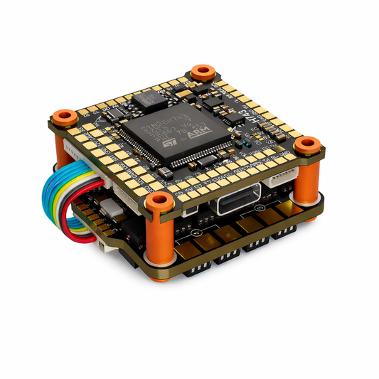 DakeFPV H743 Flight Controller with BX 6S 55A 4 in 1 ESC 30×30 FC & ESC Stack