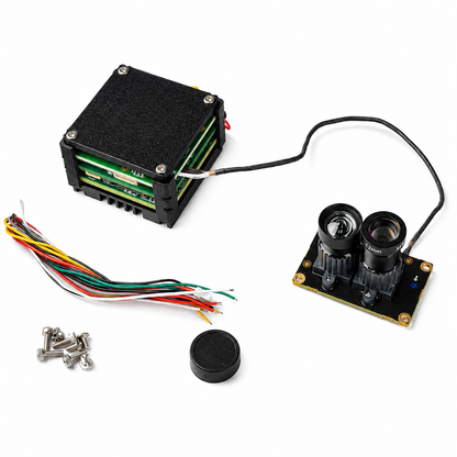 FPV AI VisionCube FPV Drone AI Locking Tracking System Drone Thermal Dual Cameras Target Lock Guidance Module Kit Ultradual Visible Light