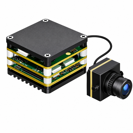 FPV AI VisionCube FPV Drone AI Locking Tracking System Drone Thermal Dual Cameras Targ Max+ Single Visible Lightet Lock Guidance Module Kit