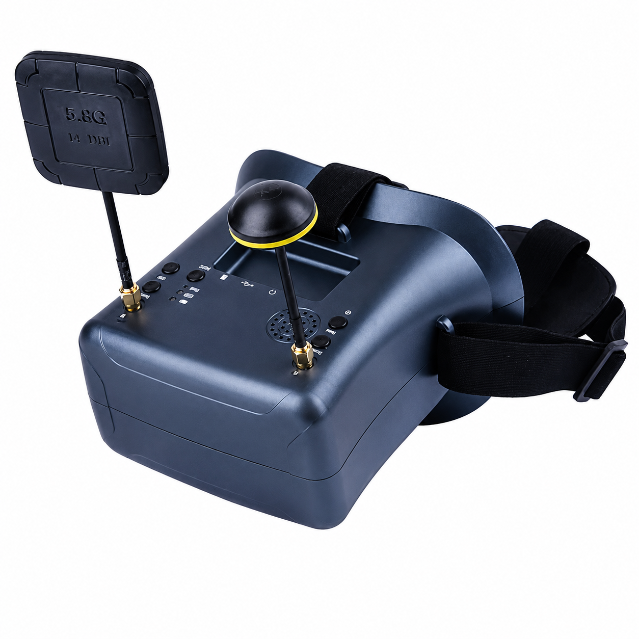 LS-008D 4.3 inch 800 x 480 5.8GHz 40CH FPV Goggles Support TF Card & DVR