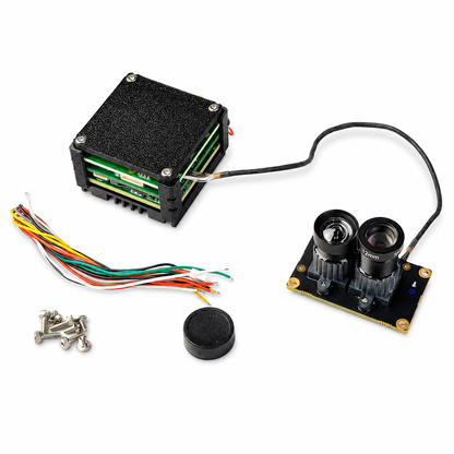 FPV AI VisionCube FPV Drone AI Locking Tracking System Drone Thermal Dual Cameras Target Lock Guidance Module Kit Ultradual Visible Light