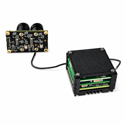 FPV AI VisionCube FPV Drone AI Locking Tracking System Drone Thermal Dual Cameras Target Lock Guidance Module Kit Ultradual Visible Light