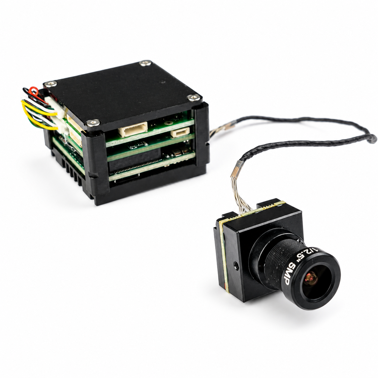 FPV AI VisionCube FPV Drone AI Locking Tracking System Drone Thermal Dual Cameras Targ Max+ Single Visible Lightet Lock Guidance Module Kit
