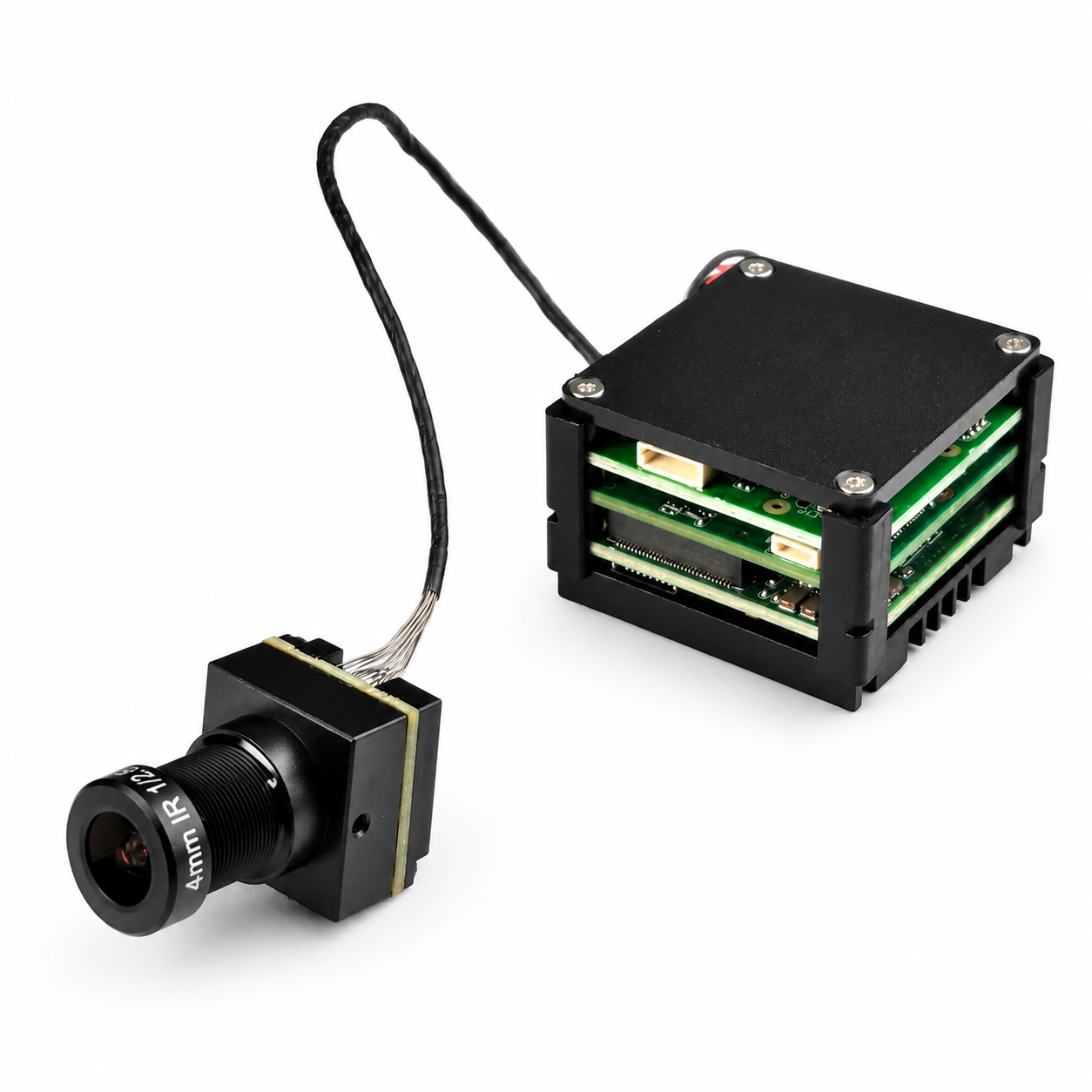 FPV AI VisionCube FPV Drone AI Locking Tracking System Drone Thermal Dual Cameras Targ Max+ Single Visible Lightet Lock Guidance Module Kit