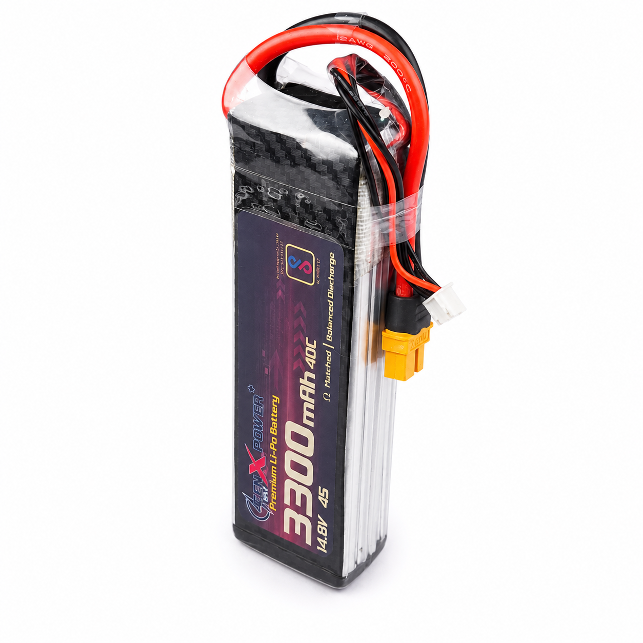 GenX 14.8V 4S 3300mAh 40C Lipo Battery