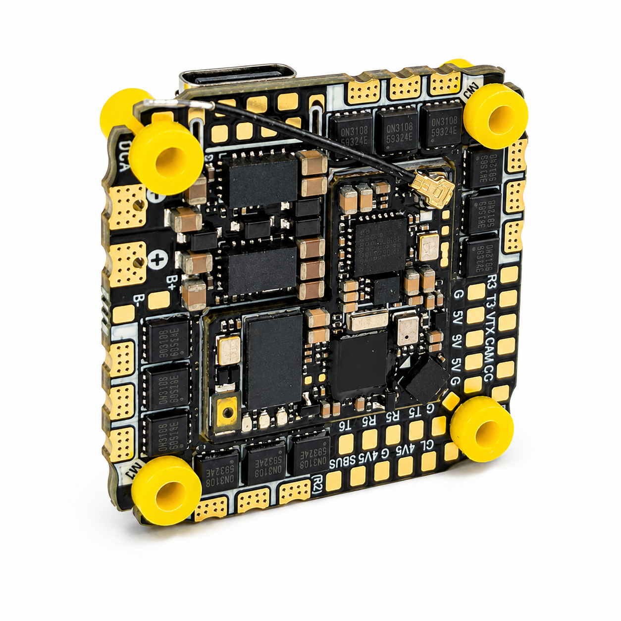SpeedyBee F405 AIO V2 35A 8Bit 35A 25.5×25.5 AIO for FPV Racing Drones - Without CNC