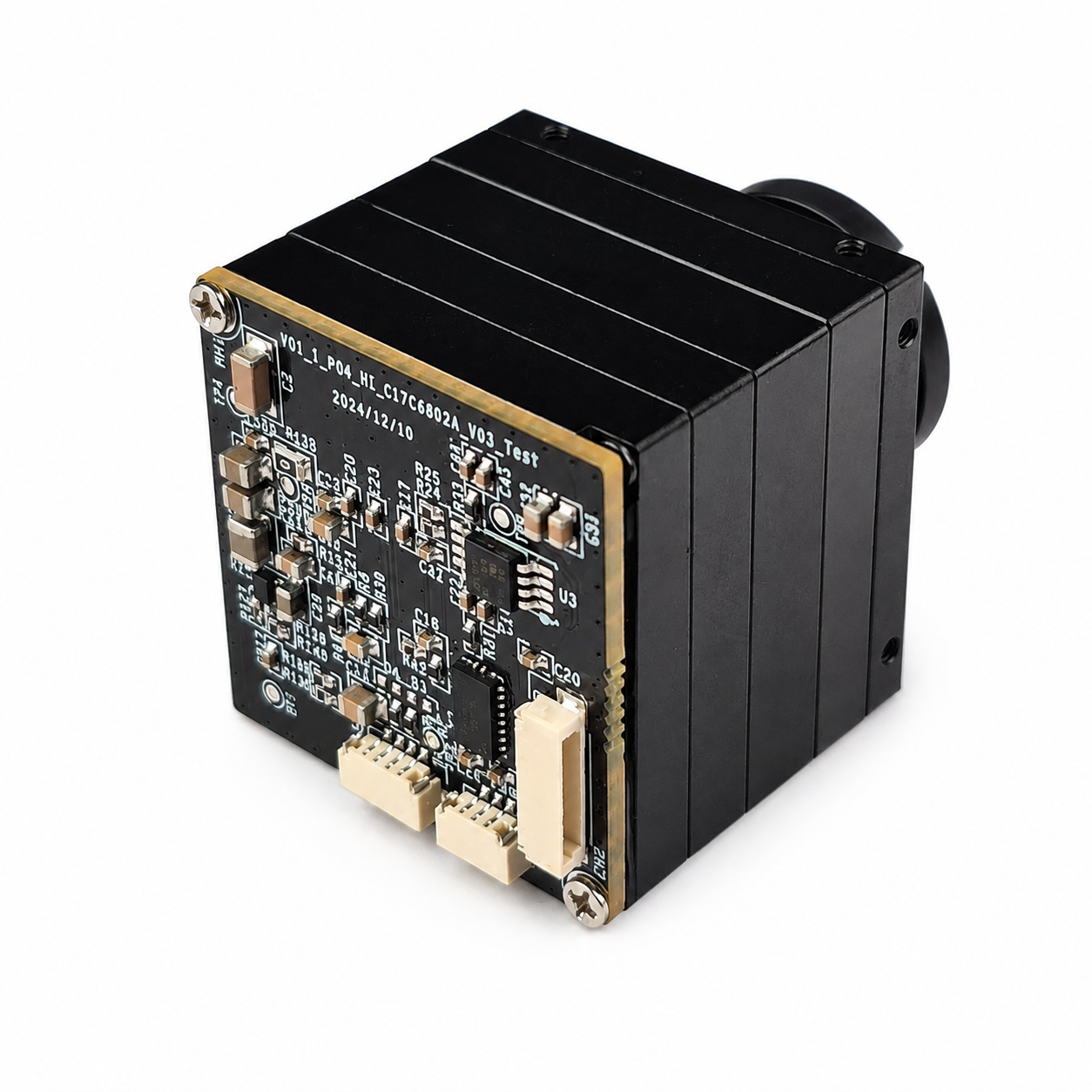 FPV AI VisionCube FPV Drone AI Locking Tracking System Drone Thermal Dual Cameras Target Lock Guidance Module Kit Max+UitraDual Visible Light thermal
