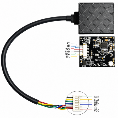 Radiolink TS100 Mini GPS Module for FPV Drones and UAVs