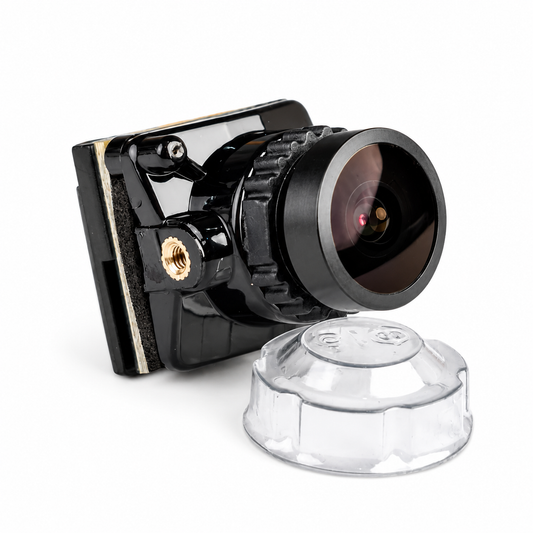 MS MINI 1800TVL High Quality 1/1.8' CMOS 2.1mm Lens Analog FPV Camera - Black