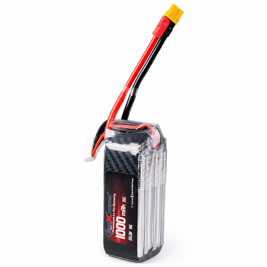 GenX 22.2V 1000mAh 6S 35C Lithium Polymer Battery Pack with XT30 Connector