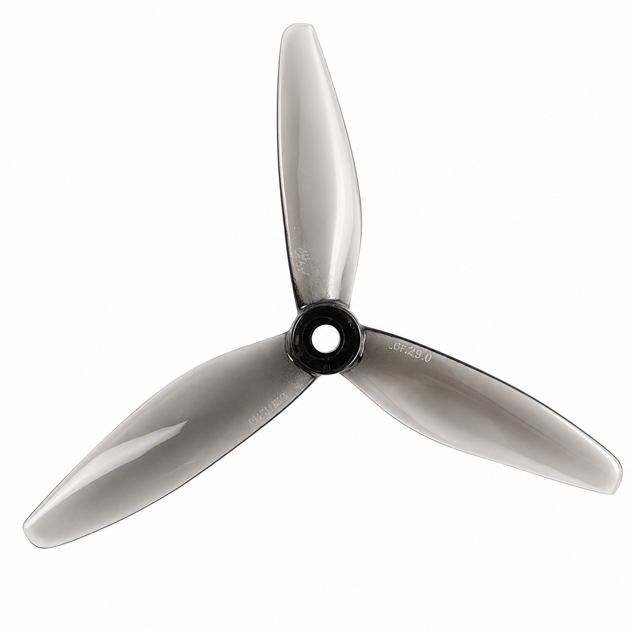 5129 YUKI Drone Propeller PC 3 Blade Clear Gray (2 Pair CW+CCW)