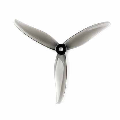 5129 YUKI Drone Propeller PC 3 Blade Clear Gray (2 Pair CW+CCW)