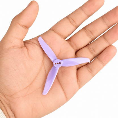 Gemfan 3016 Hurricane PC 3 Blade 2mm Propeller - Purple (2CW+2CCW)