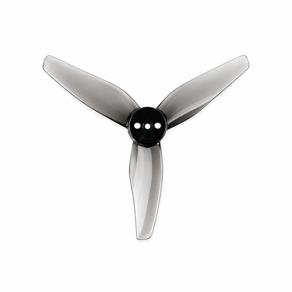 Gemfan 3520 Hurricane PC 3 Blade T-mount 1.5mm Propeller - Clear Gray (2CW+2CCW)