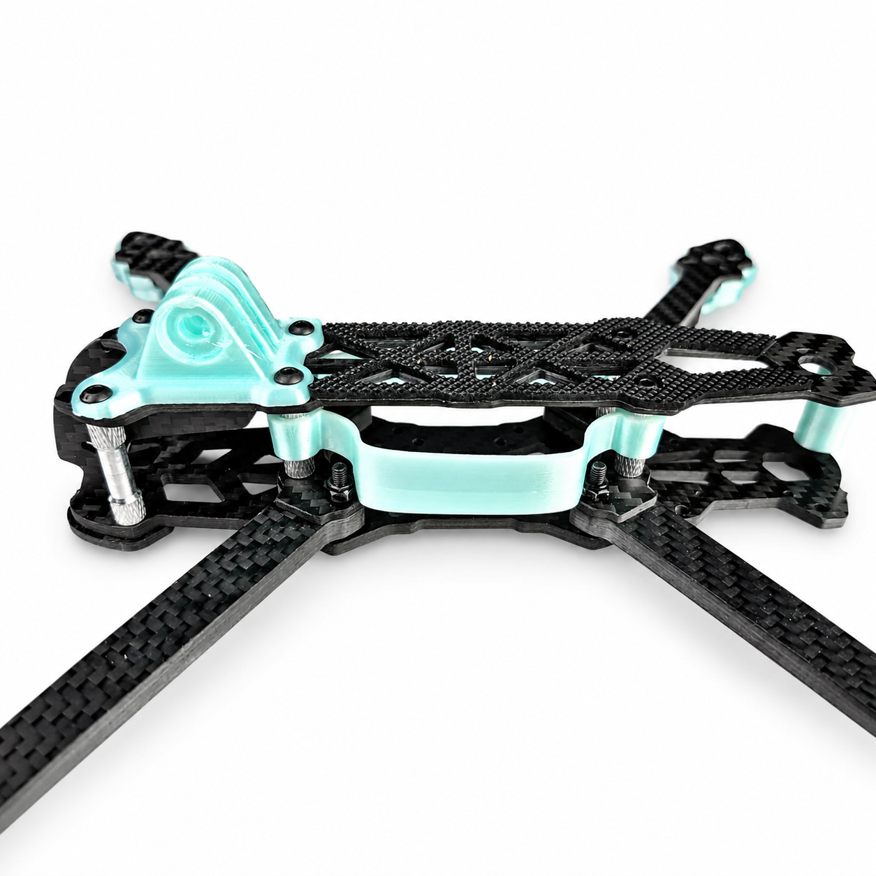 High Flexible 3D Printed GoPro Mount, Landing TPU & GPS & Antenna Holder