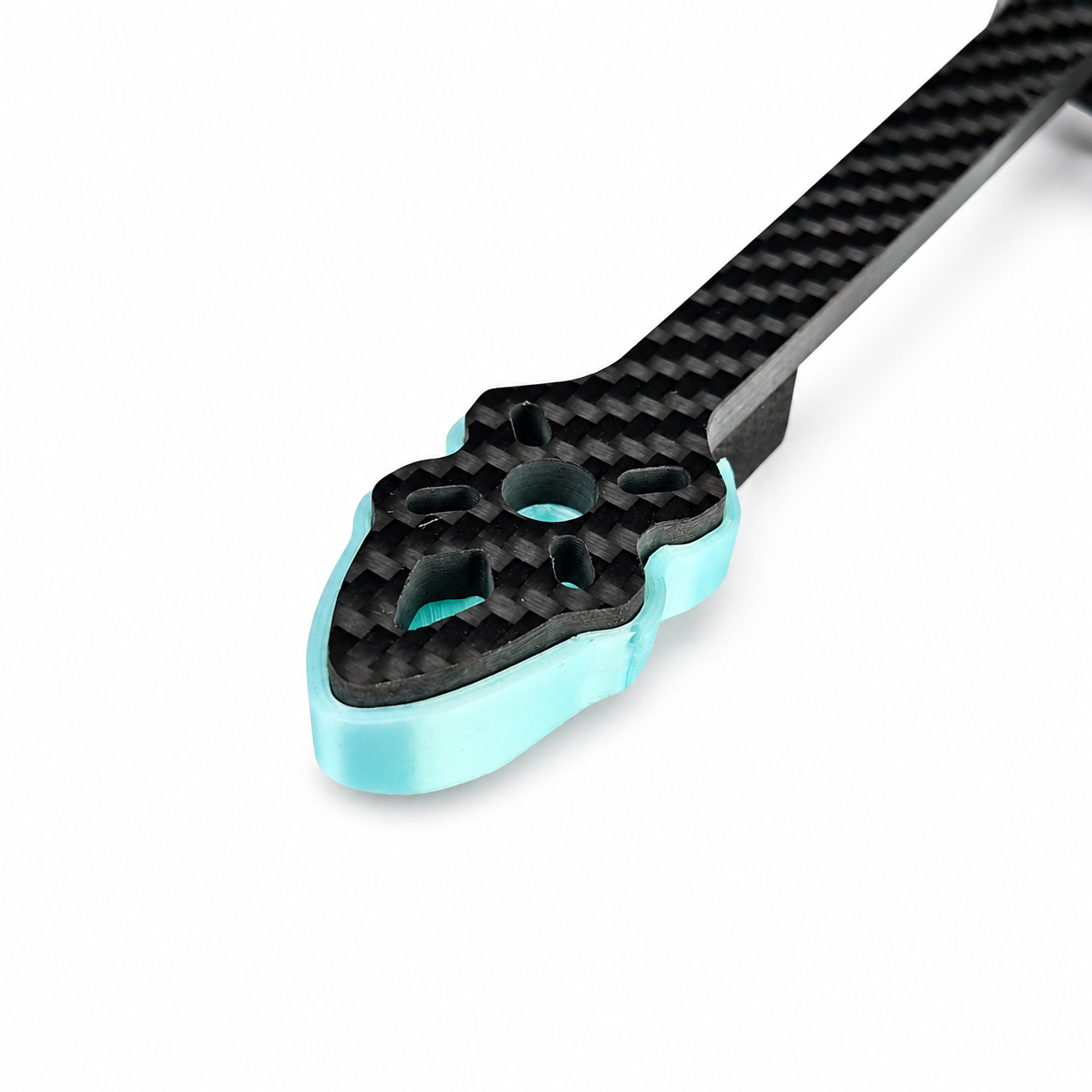 High Flexible 3D Printed GoPro Mount, Landing TPU & GPS & Antenna Holder