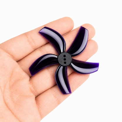 Gemfan D63 Ducted PC 5 Blade 1.5mm Propellers 4CW + 4CCW - Black