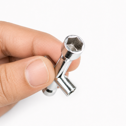 Hexagonal Mini Cross Wrench Sleeve Nut Tool for M2/M2.5/M3/M4 Hex Nut
