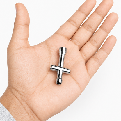 Hexagonal Mini Cross Wrench Sleeve Nut Tool for M2/M2.5/M3/M4 Hex Nut