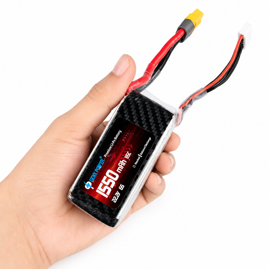 GenX 22.2V 1550mAh 6S 95C Premium Lithium Polymer Battery Pack