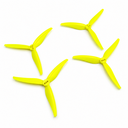 Gemfan SL 5125-3 Super Light Durable 3 Blade Propeller Lemon- (2CW+2CCW)