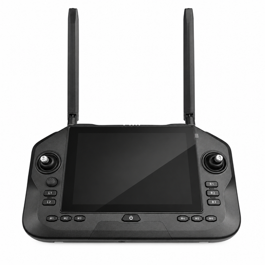 SIYI UniRC 7 2.4 GHz Handheld Ground Station 40 KM Range Smart Controller with 7-Inch 1080P High Brightness Touchscreen Display