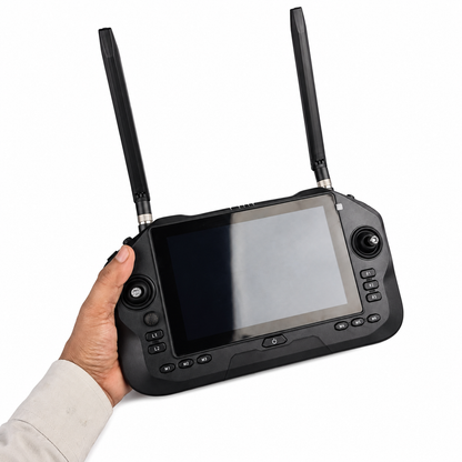 SIYI UniRC 7 2.4 GHz Handheld Ground Station 40 KM Range Smart Controller with 7-Inch 1080P High Brightness Touchscreen Display