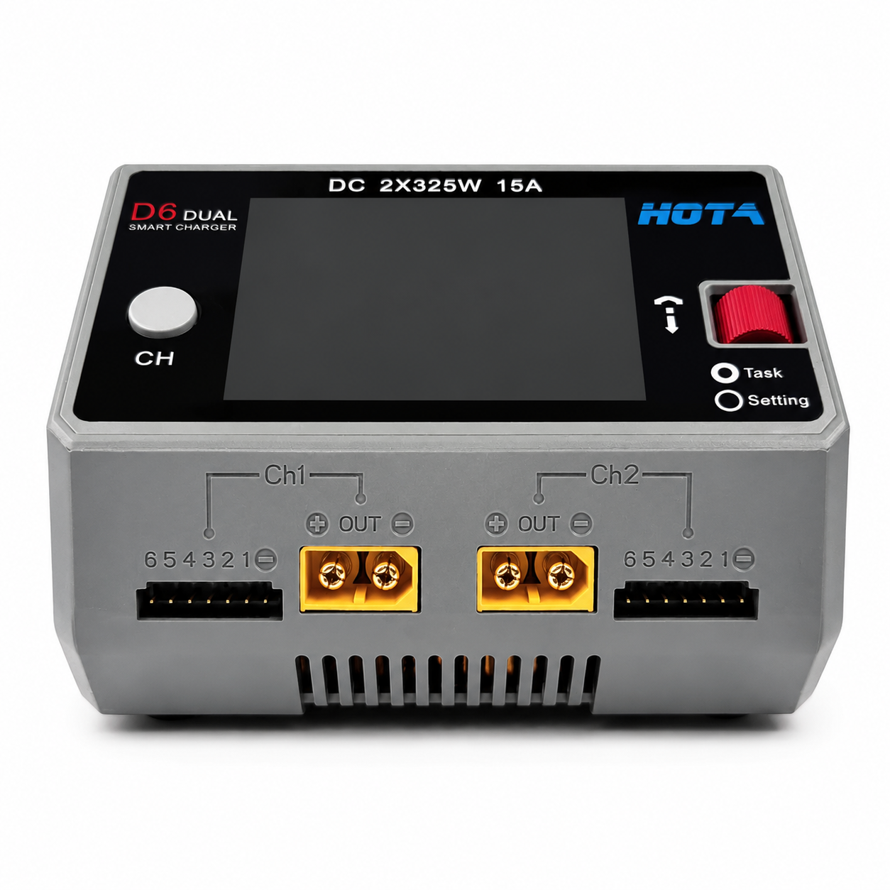 HOTA D6 Dual Channel 15A 1 -6S Smart Charger