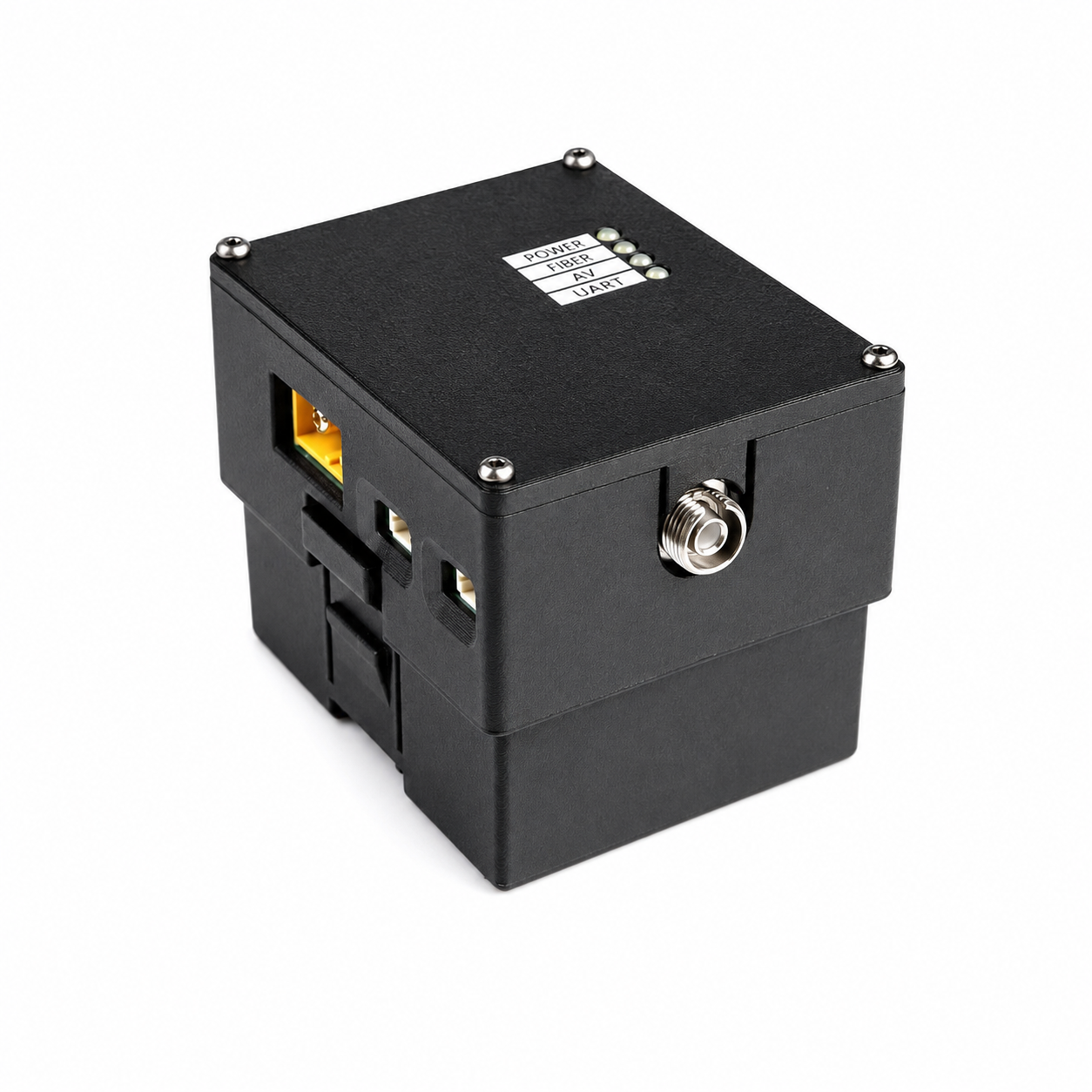 Anti-Jamming Fiber Communication FPV Drone Optical Fiber Ground Station/Ground Module - Long Range Data & Video Link