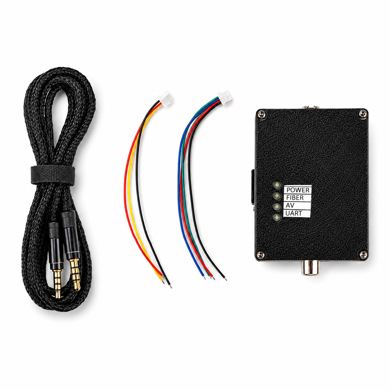 Anti-Jamming Fiber Communication FPV Drone Optical Fiber Air Module - Long Range Data & Video Link