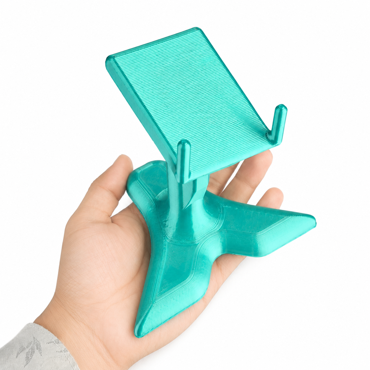 3D Printed FPV Drone Display Stand - Silk Green