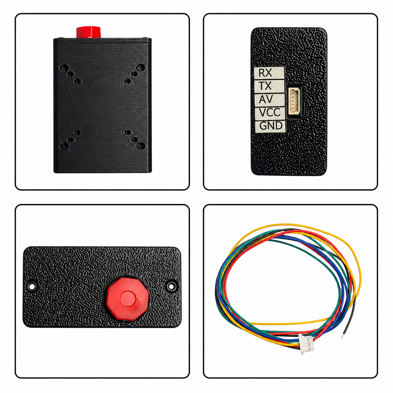 Anti-Jamming Fiber Communication FPV Drone Optical Fiber Air Module - Long Range Data & Video Link