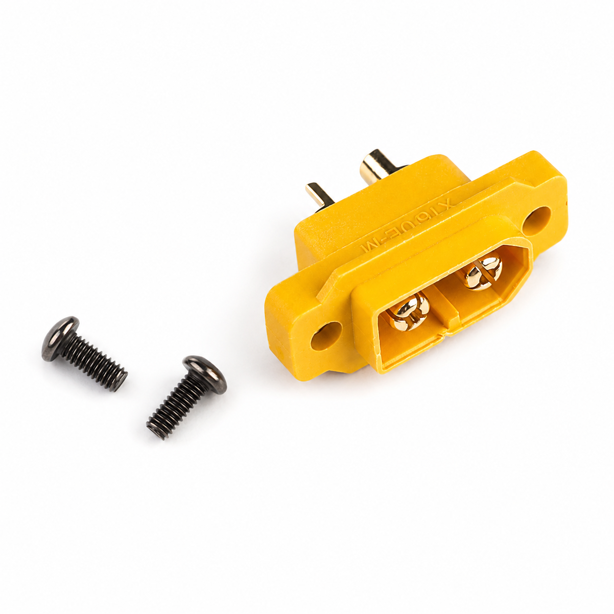 Amass XT60E1-M Fixed Male Power Connector (with Screws)