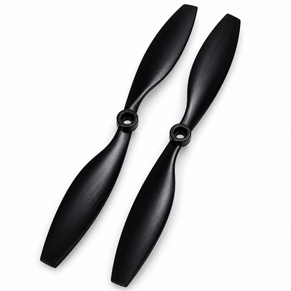 1045 ABS Black HD Propellers 1CW+1CCW - 1pair