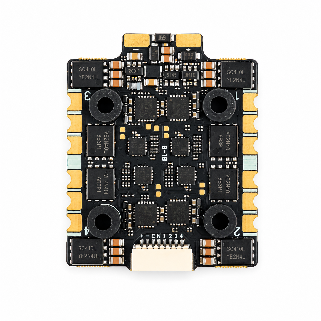 DAKEFPV F722 Mini Flight Controller + 60A 6S 4-in-1 ESC Stack F4 FC - ESC Combo for FPV Drones