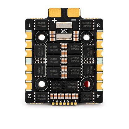 DAKEFPV F722 Mini Flight Controller + 60A 6S 4-in-1 ESC Stack F4 FC - ESC Combo for FPV Drones
