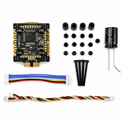 DAKEFPV F722 Mini Flight Controller + 60A 6S 4-in-1 ESC Stack F4 FC - ESC Combo for FPV Drones