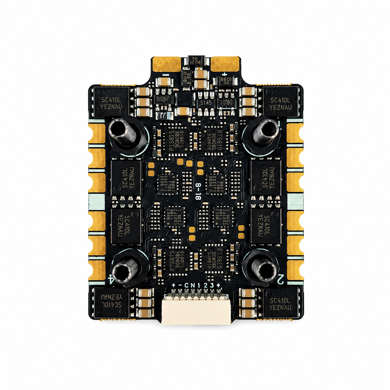 DAKEFPV F722 Mini Flight Controller + 60A 6S 4-in-1 ESC Stack F4 FC - ESC Combo for FPV Drones