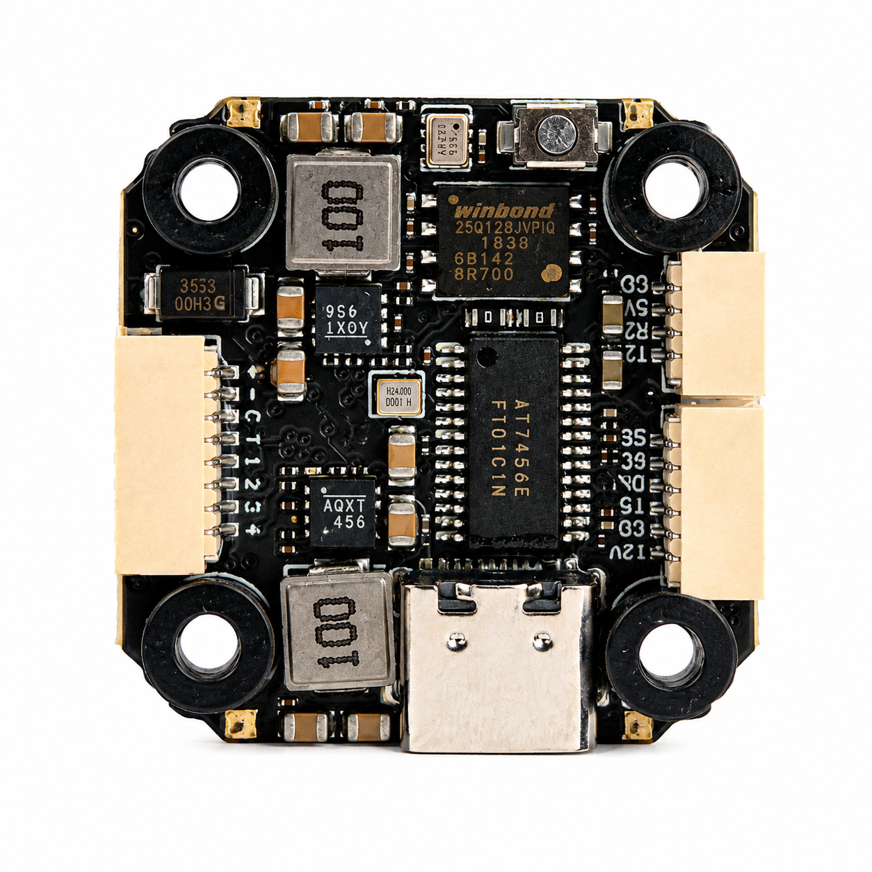 DAKEFPV F722 Mini Flight Controller + 60A 6S 4-in-1 ESC Stack F4 FC - ESC Combo for FPV Drones