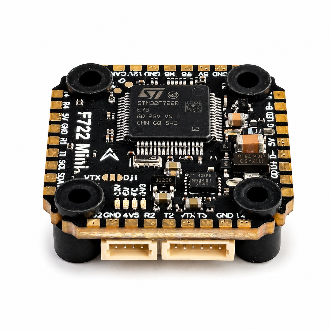DAKEFPV F722 Mini Flight Controller + 60A 6S 4-in-1 ESC Stack F4 FC - ESC Combo for FPV Drones