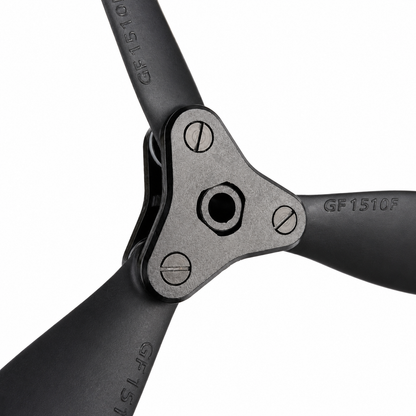 Gemfan 1510F Folding 3-Blade Glass Fiber Nylon Propellers (1CW + 1CCW)