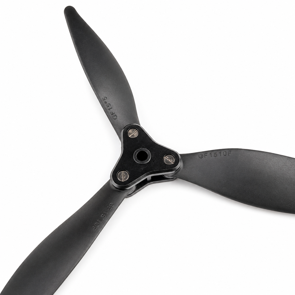 Gemfan 1510F Folding 3-Blade Glass Fiber Nylon Propellers (1CW + 1CCW)