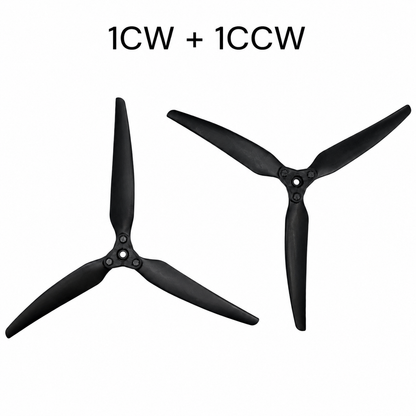Gemfan 1510F Folding 3-Blade Glass Fiber Nylon Propellers (1CW + 1CCW)