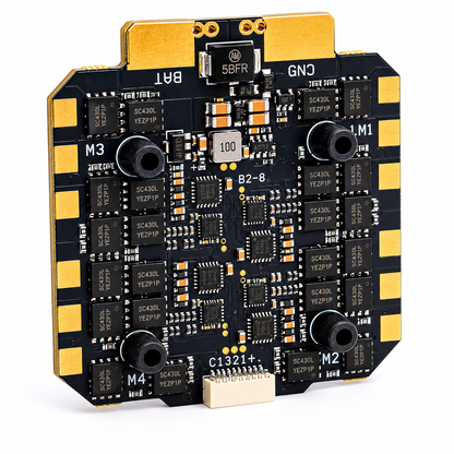 DakeFPV BLHeli S 8S 100A 4-in-1 ESC for FPV (Electronic Speed Controller)