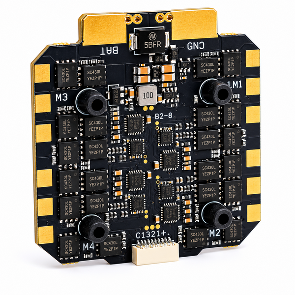 DakeFPV BLHeli S 8S 100A 4-in-1 ESC for FPV (Electronic Speed Controller)