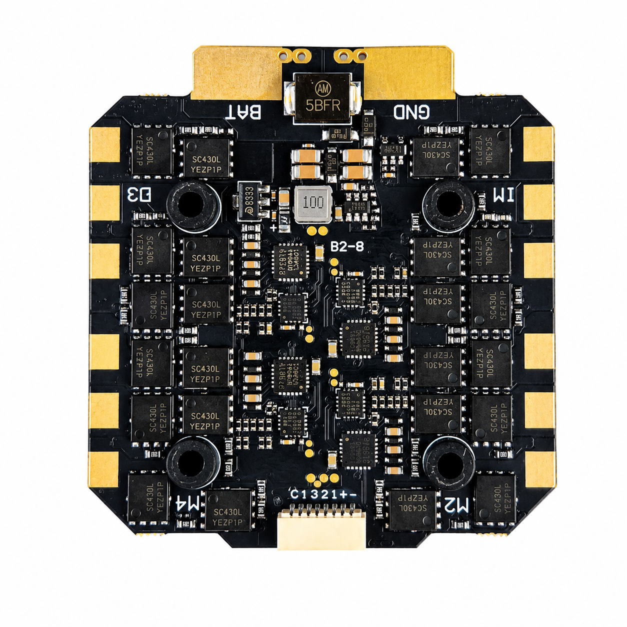 DakeFPV BLHeli S 8S 100A 4-in-1 ESC for FPV (Electronic Speed Controller)