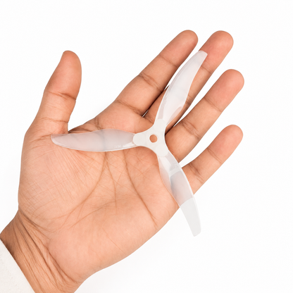 Gemfam Propellers F5135 Floppy Proppy 3 Blade Propellers 2CW + 2CCW – White
